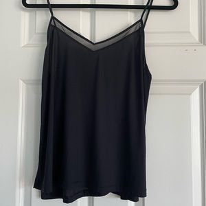 Lululemon Mesh Top with tie in the back and side slits